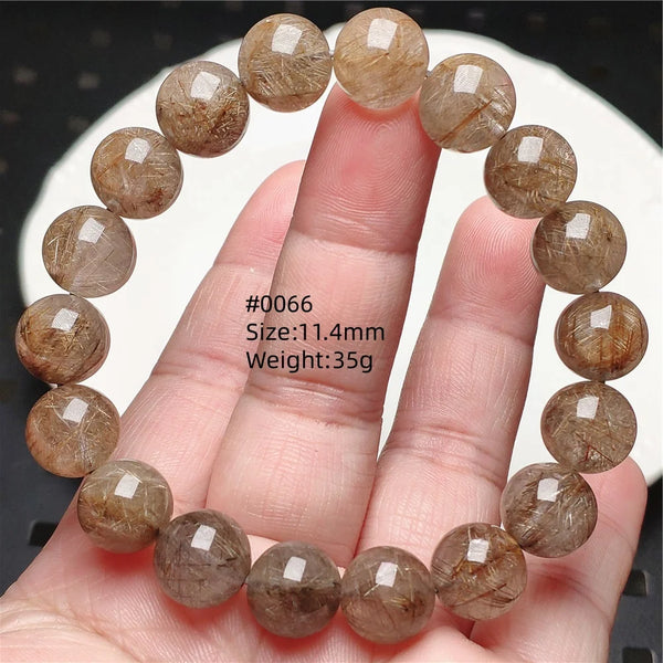 Silver Rutilated Quartz Bracelet-ToShay.org
