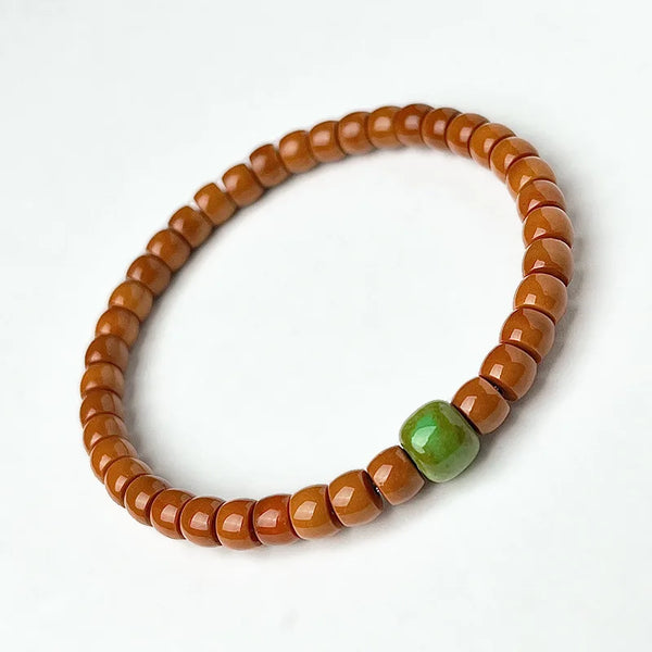 Brown Olive Seed Bracelet-ToShay.org