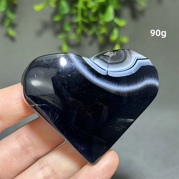 Black Agate Heart-ToShay.org