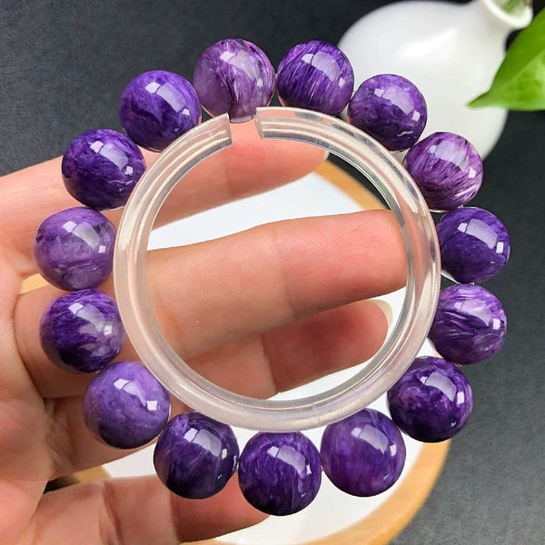 Purple Charoite Bracelet-ToShay.org