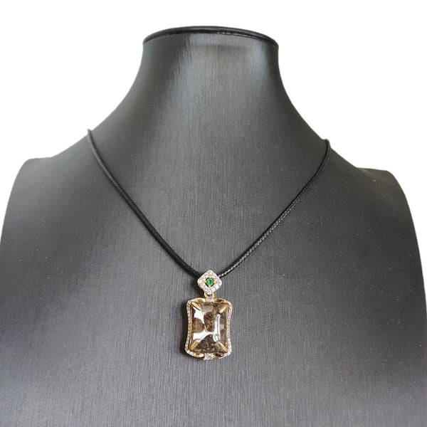 Olive Meteorite Pendant-ToShay.org