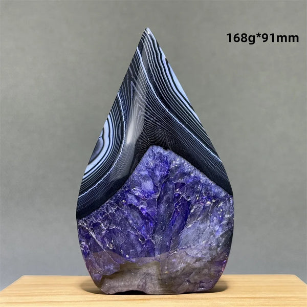 Purple Agate Flame-ToShay.org
