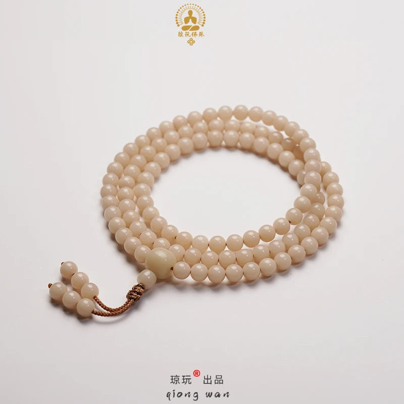 White Lotus Root Bracelet-ToShay.org