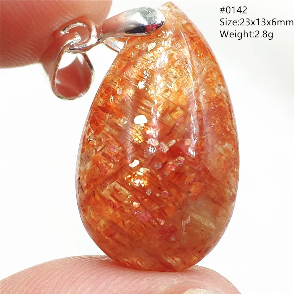 Orange Sunstone Pendant-ToShay.org