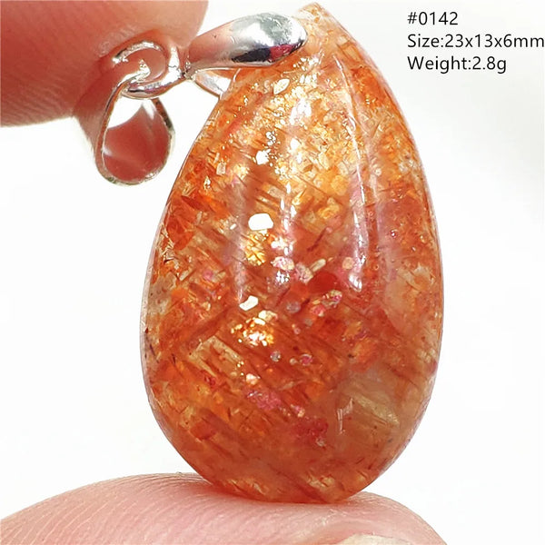 Orange Sunstone Pendant-ToShay.org