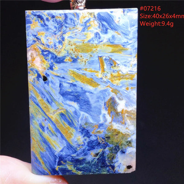 Blue Pietersite Pendant-ToShay.org