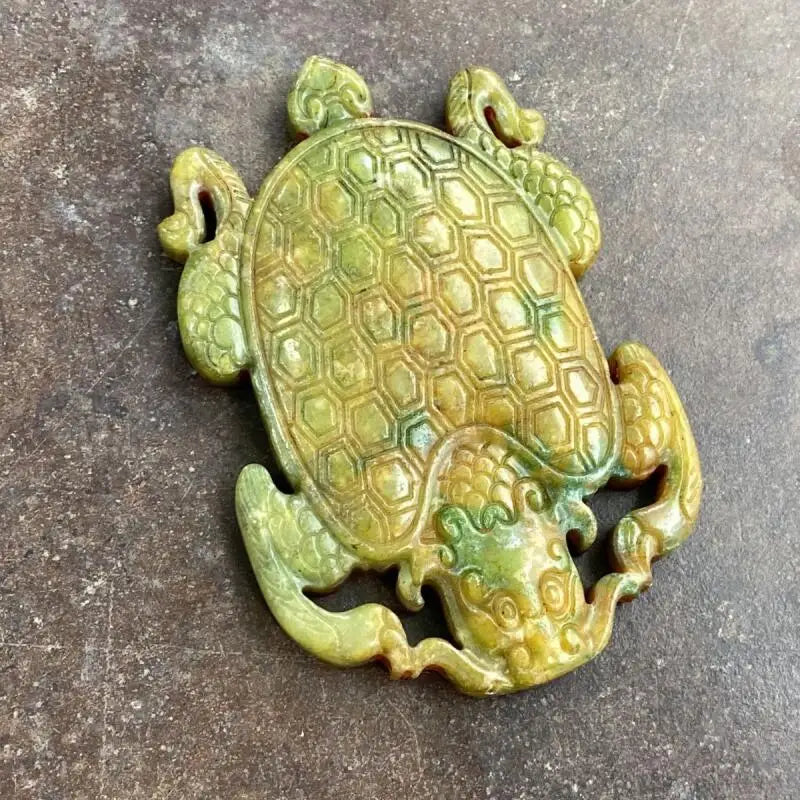 Green Jade Dragon Turtle-ToShay.org
