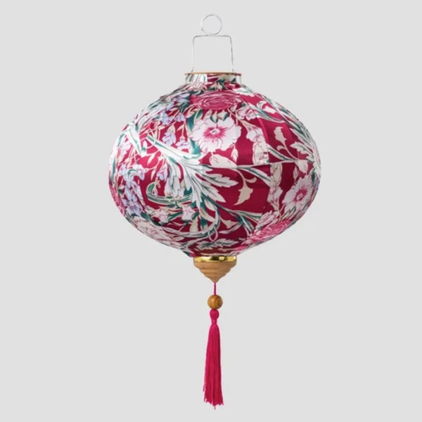 Flower Printed Lantern-ToShay.org