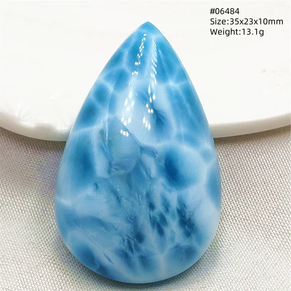 Blue Larimar Pendant-ToShay.org