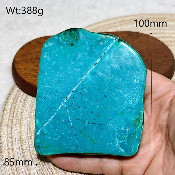 Blue Chrysocolla Azurite Stone-ToShay.org