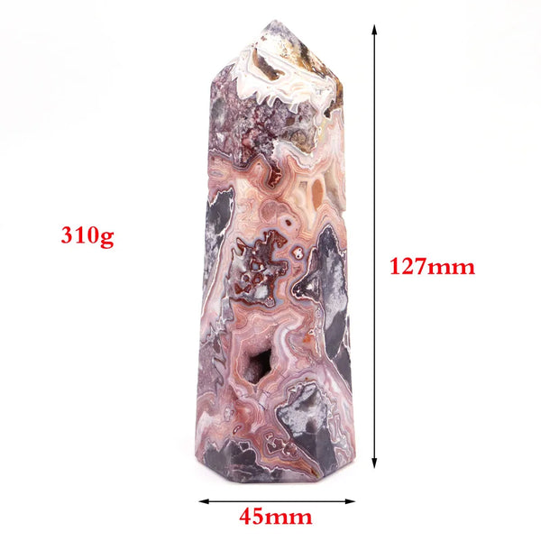 Grey Agate Tower Point-ToShay.org