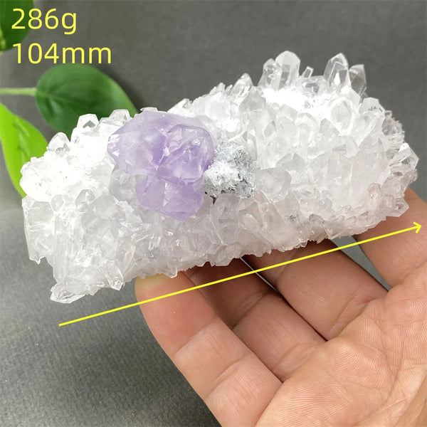 White Crystal Amethyst Quartz-ToShay.org