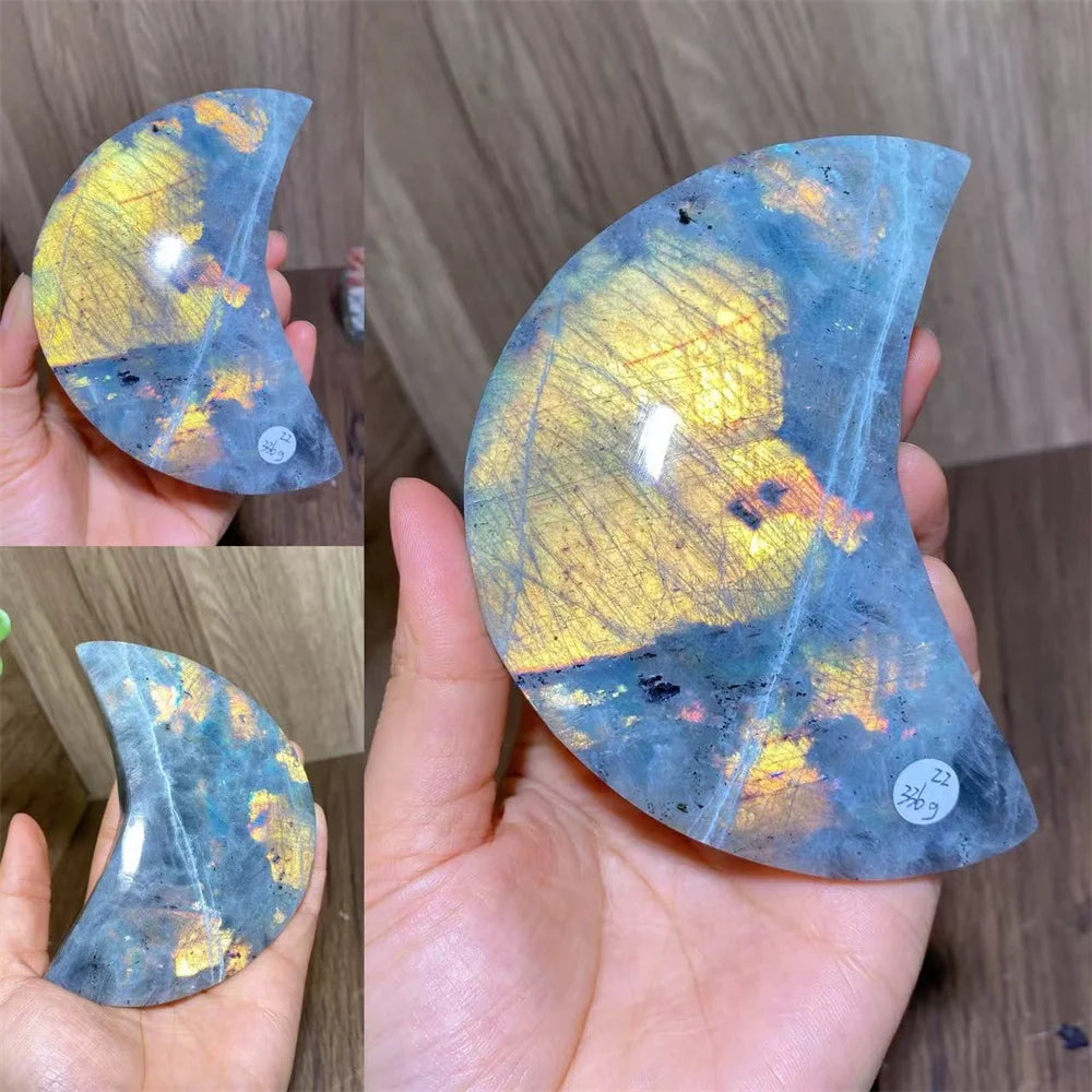 Purple Labradorite Moon-ToShay.org