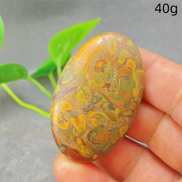Green Rainforest Palm Stone-ToShay.org