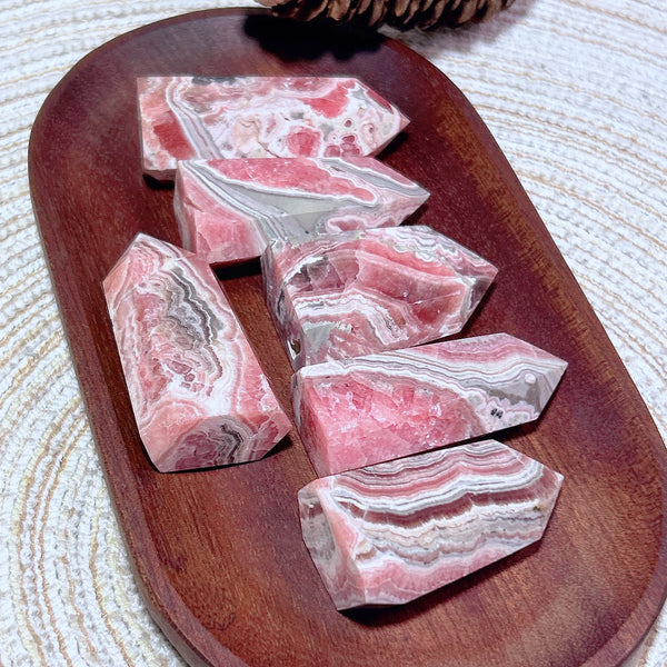 Pink Rhodochrosite Point-ToShay.org