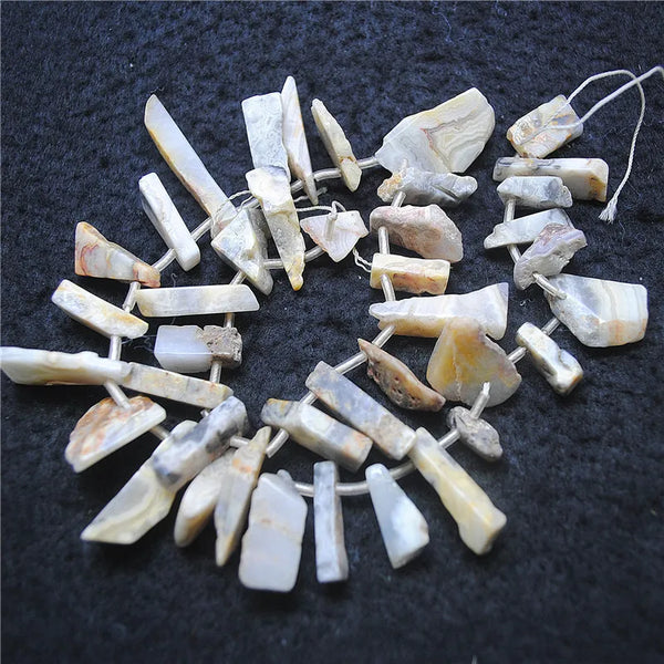 Mixed Agate Teardrop Beads-ToShay.org