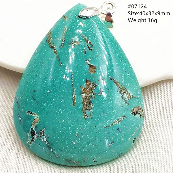 Green Turquoise Pendant-ToShay.org
