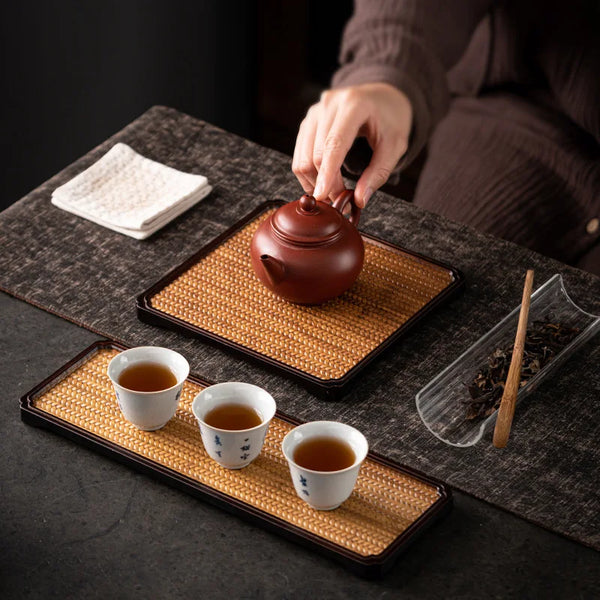 Bamboo Tea Tray-ToShay.org