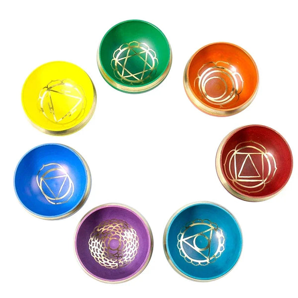 Chakra Copper Singing Bowls-ToShay.org