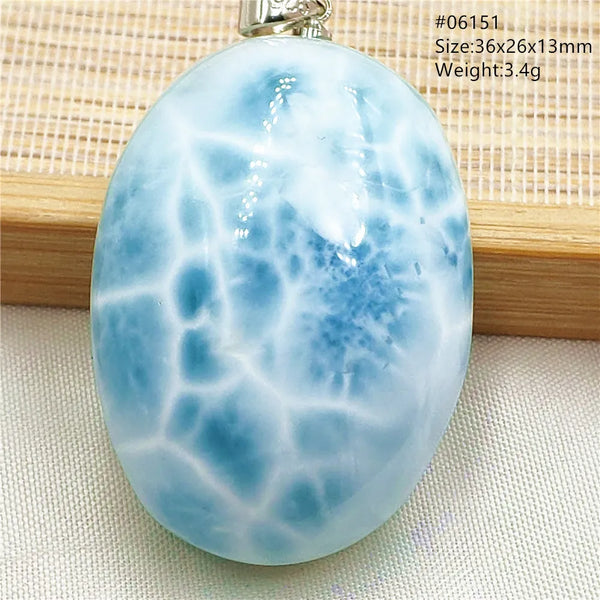 Blue Larimar Pendant-ToShay.org