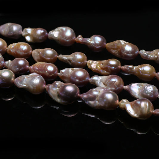 Gold Baroque Fishtail Pearl-ToShay.org