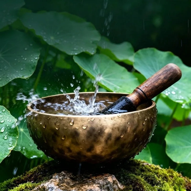 Tibetan Brass Singing Bowls-ToShay.org