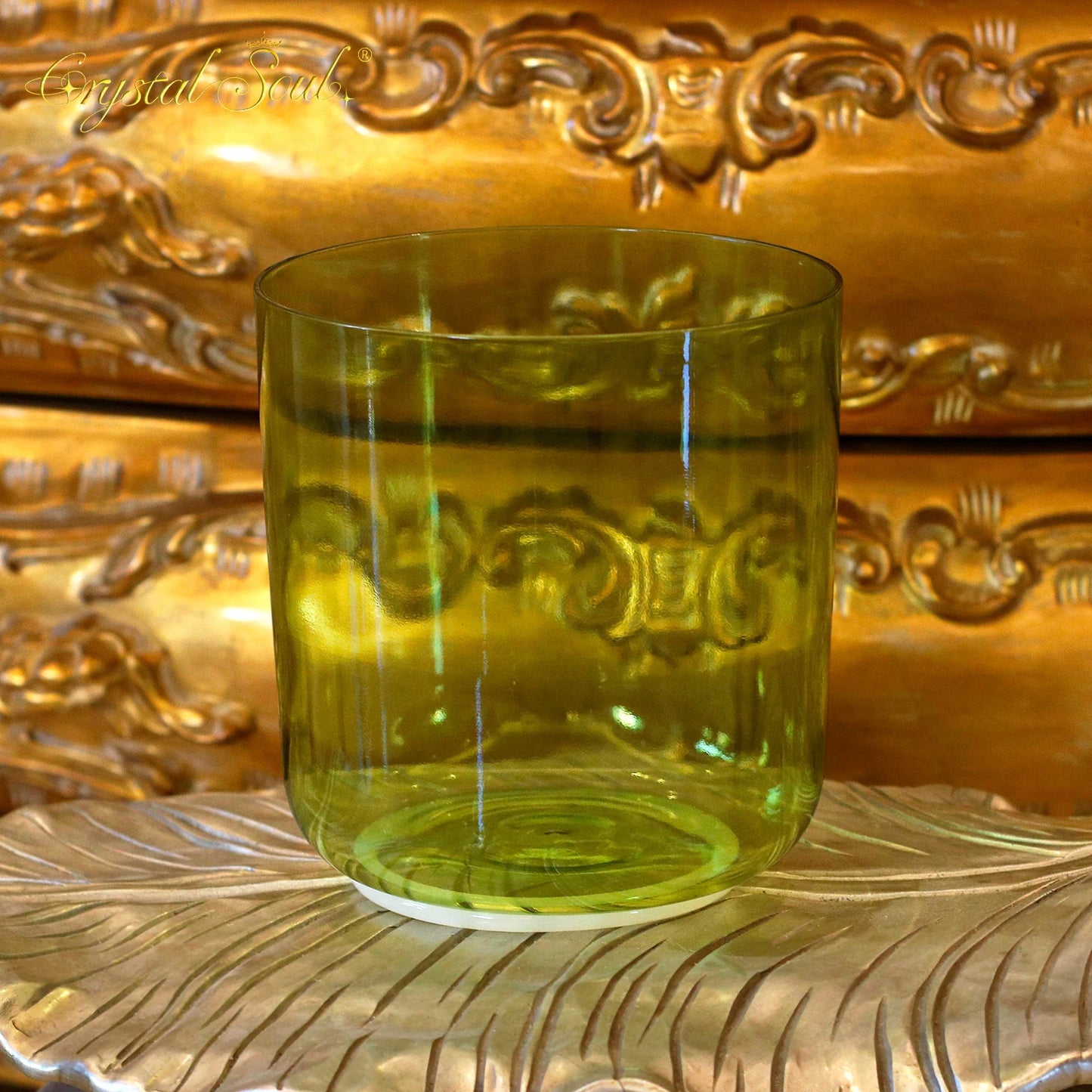 Green Crystal Singing Bowls-ToShay.org