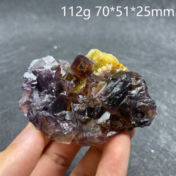 Purple Fluorite Crystal Cluster-ToShay.org