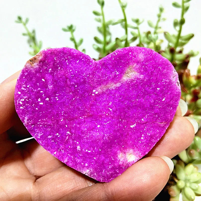 Pink Cobalt Calcite Heart-ToShay.org