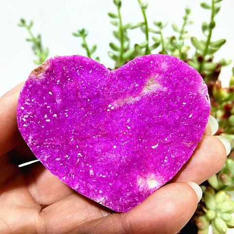 Pink Cobalt Calcite Heart-ToShay.org