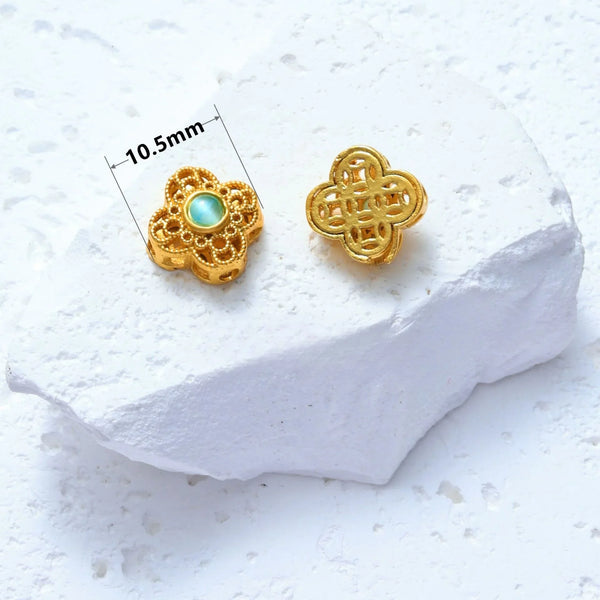 Blue Cats Eye Beads-ToShay.org