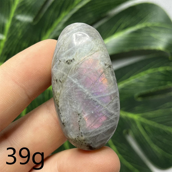 Purple Labradorite Palm Stone-ToShay.org