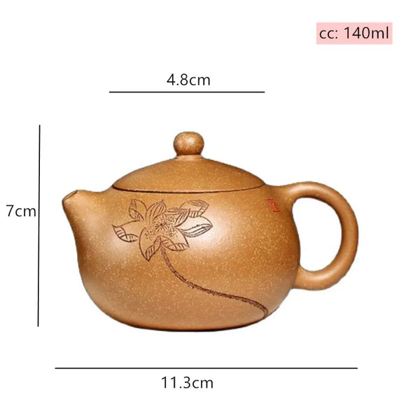 Yellow Clay Teapots-ToShay.org