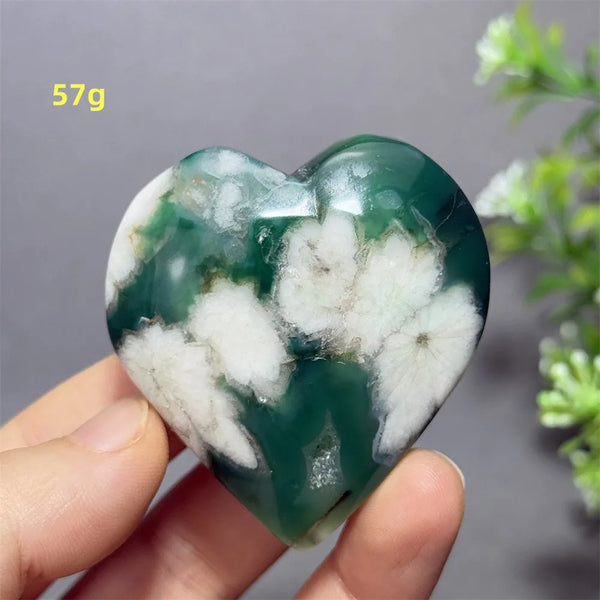 Green Cherry Blossom Agate-ToShay.org