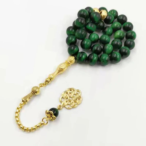 Green Tiger Eye Stone Beads-ToShay.org