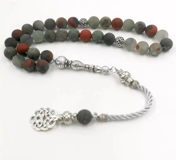 Green Jasper Prayer Beads-ToShay.org