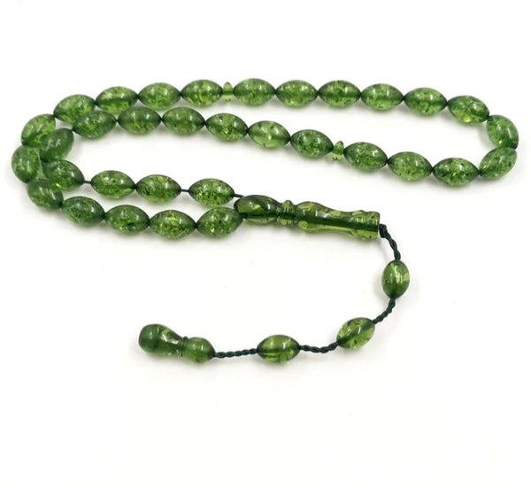 Green Glow Prayer Beads-ToShay.org