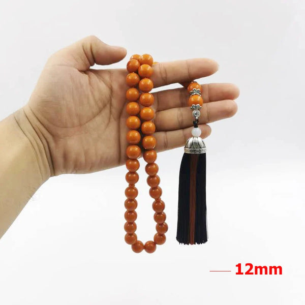 Orange Prayer Beads-ToShay.org