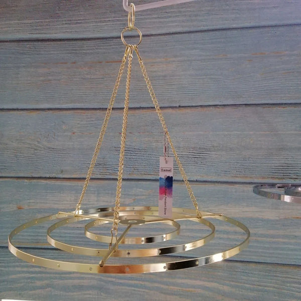 Chrome Chandelier Frame Hanger-ToShay.org