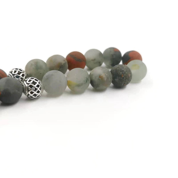 Green Jasper Prayer Beads-ToShay.org