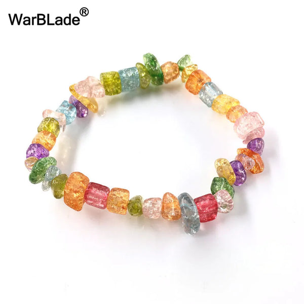 Mixed Crystal Bead Bracelet-ToShay.org