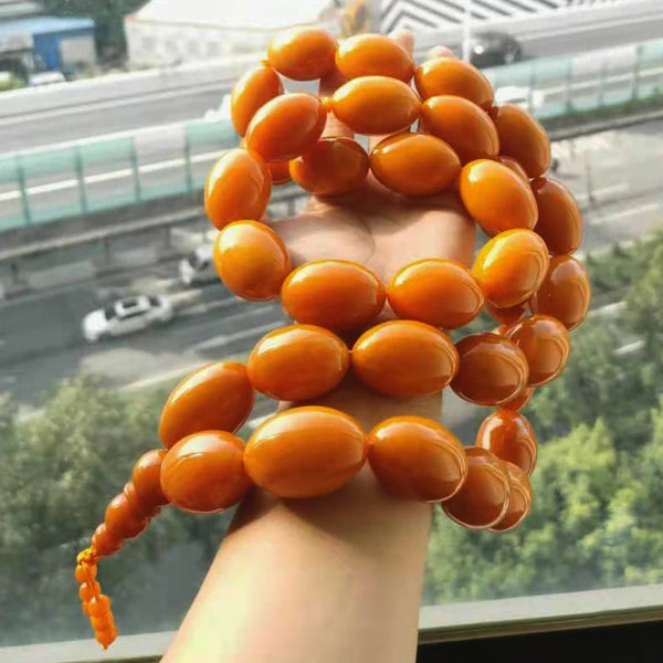 Orange Resin Misbaha-ToShay.org