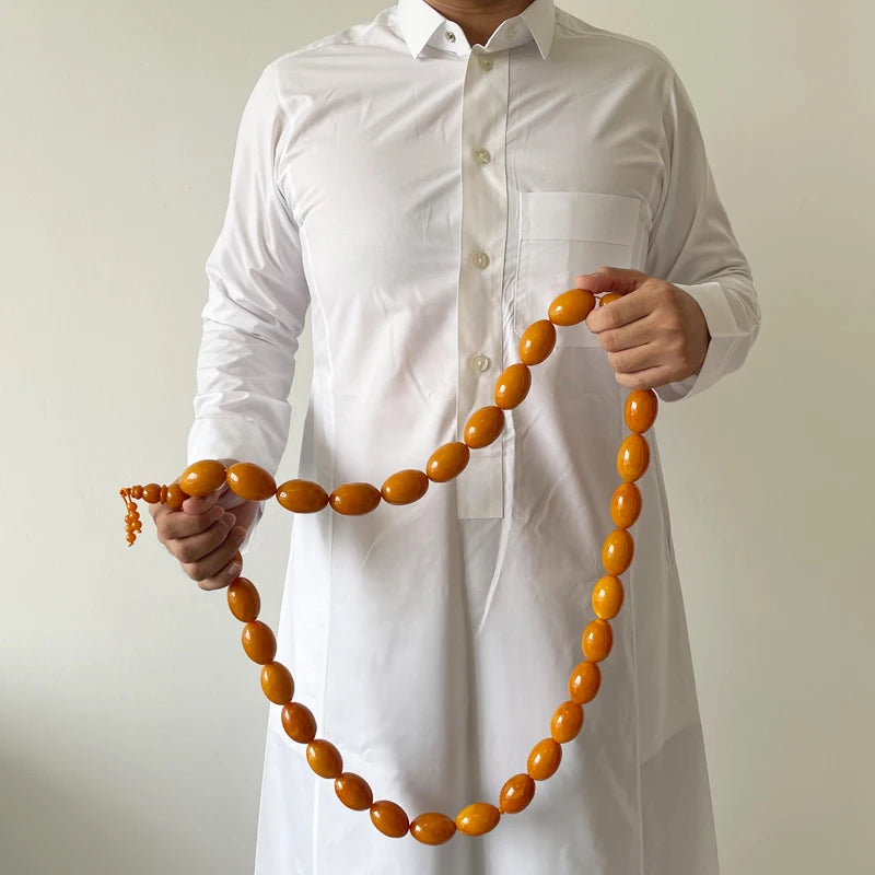 Orange Resin Misbaha-ToShay.org