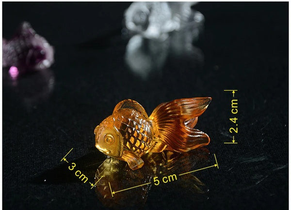 Glass Goldfish-ToShay.org