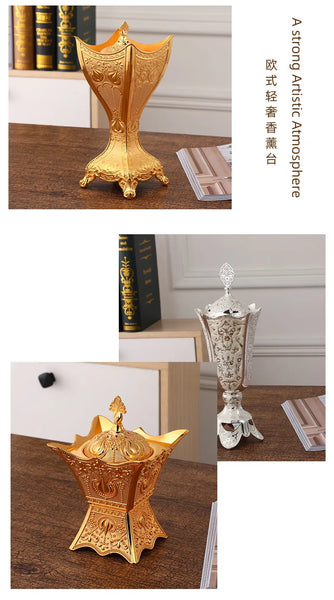 Gold Incense Burner-ToShay.org