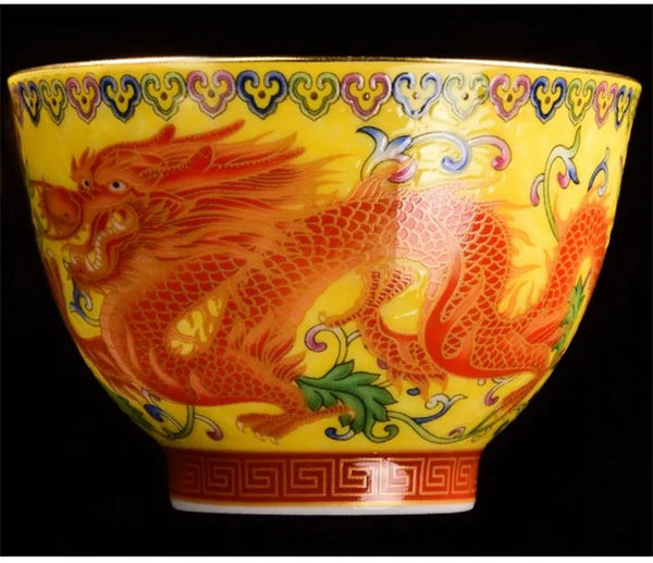 Glazed Porcelain Teacup-ToShay.org