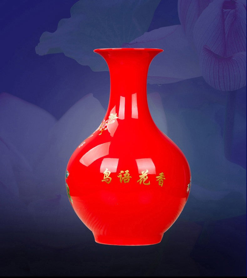 Jingdezhen Flower Vase-ToShay.org