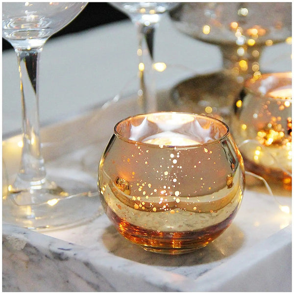 Mercury Glass Tealight Holders-ToShay.org