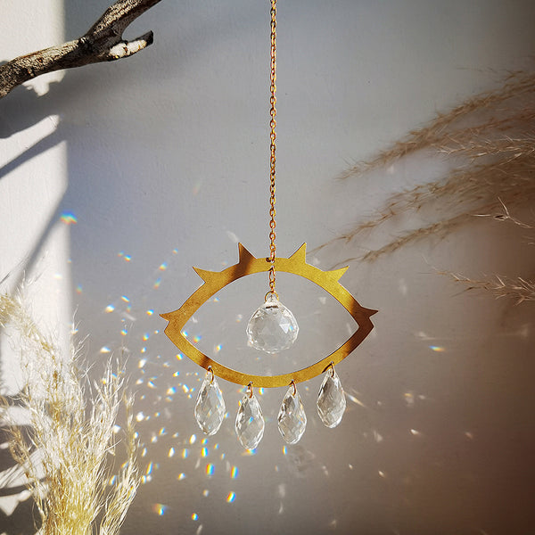 Eye Crystal Sun Catcher-ToShay.org
