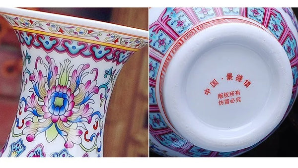 Jingdezhen Ceramic Flower Vases-ToShay.org